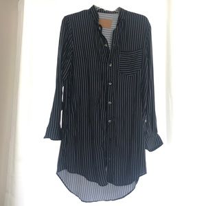 Boys + Arrows shirt dress coverup